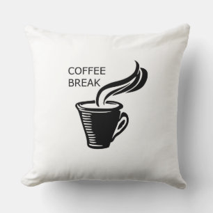 Kaffeepause Kissen