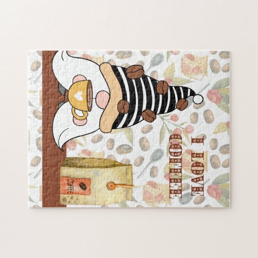 Kaffeepause-Liebe Puzzle (Horizontal)