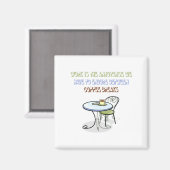 Kaffeepause Magnet (Vorderseite/Rückseite)