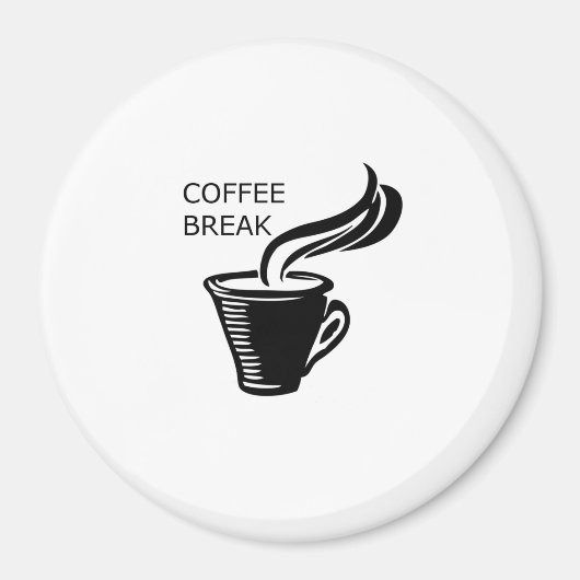 Kaffeepause Magnet (Vorne)