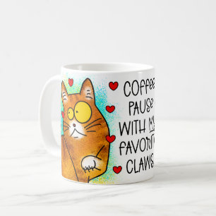 Kaffeepause mit meinen Lieblings-Klauen Kaffeetasse