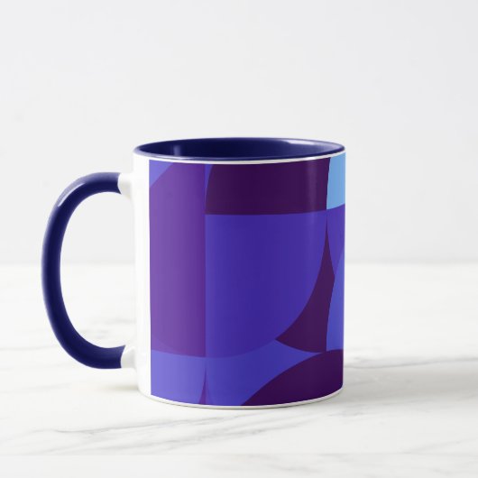Kaffeepause mit unserer geometrischen Quarter-Tass Tasse (Links)