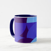 Kaffeepause mit unserer geometrischen Quarter-Tass Tasse (Vorderseite Links)
