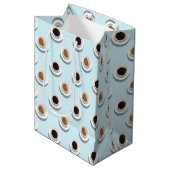 Kaffeepause, mittlere Geschenktasche Geschenktüte (Vorderseite Schrägansicht)