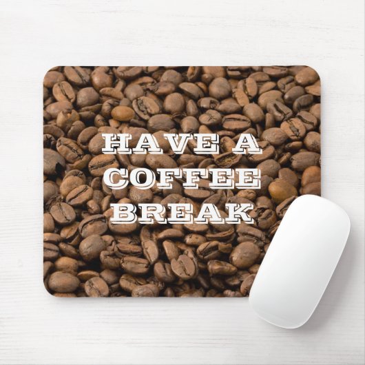 Kaffeepause Mousepad (Mit Mouse)