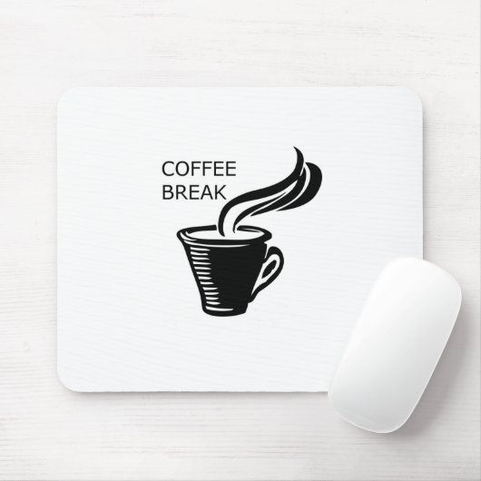Kaffeepause Mousepad (Mit Mouse)