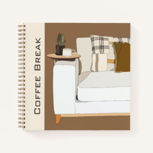 Kaffeepause Notizblock