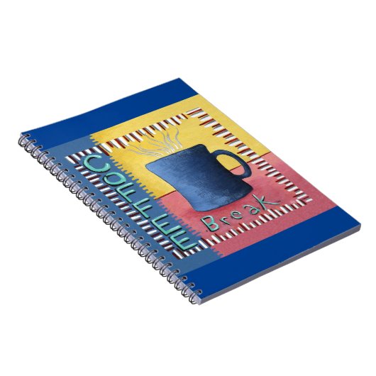 Kaffeepause Notizblock (Rechte Seite)