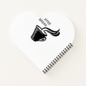 Kaffeepause Notizblock (Rückseite)