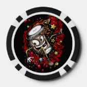 Kaffeepause Pokerchips (Rückseite)