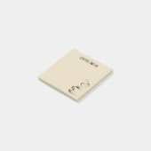 Kaffeepause-Post-It-Notizen Post-it Klebezettel (angewinkelt)