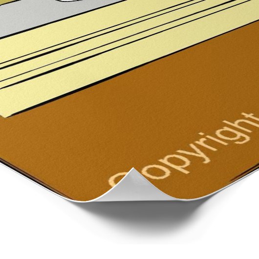 Kaffeepause Poster (Ecke)