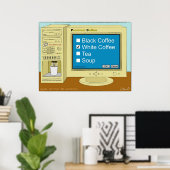 Kaffeepause Poster (Heimbüro)