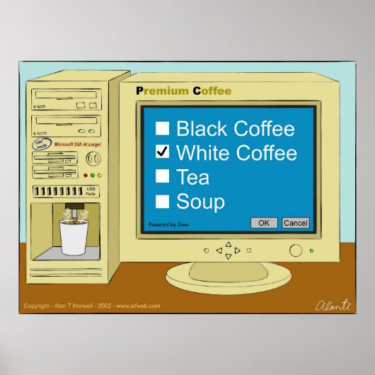 Kaffeepause Poster (Vorne)