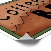 Kaffeepause Poster (Ecke)