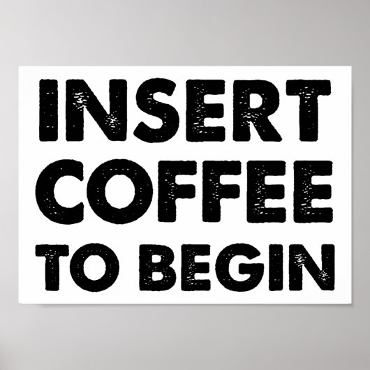 Kaffeepause-Poster einfügen Poster (Vorne)