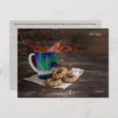 Kaffeepause - Postkarte (Vorne/Hinten)