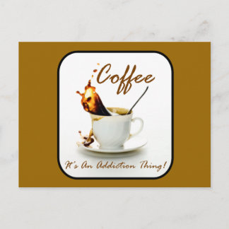Kaffeepause Postkarte