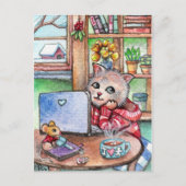 Kaffeepause Postkarte (Vorderseite)