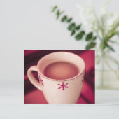 Kaffeepause Postkarte (Stehend Vorderseite)