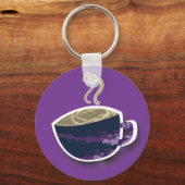 Kaffeepause Schlüsselanhänger (Rückseite)