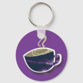 Kaffeepause Schlüsselanhänger (Rückseite)