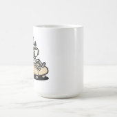 Kaffeepause – Sensenmann Dark Humor Kaffee Kaffeetasse (Mittel)