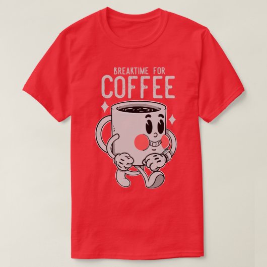 Kaffeepause T-Shirt (Design vorne)