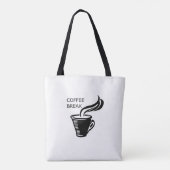Kaffeepause Tasche (Rückseite)