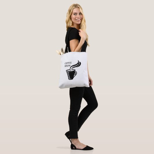 Kaffeepause Tasche (Am Model)