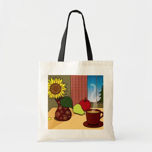 "Kaffeepause-" Tasche (Vorne)