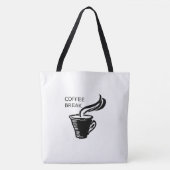 Kaffeepause Tasche (Vorderseite)