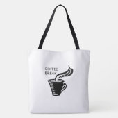 Kaffeepause Tasche (Rückseite)