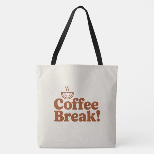 Kaffeepause Tasche (Vorderseite)