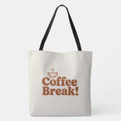 Kaffeepause Tasche (Rückseite)