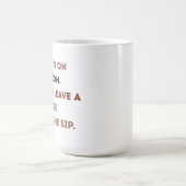 Kaffeepause Tasse für "Tired Mornings-Mental Healt (Mittel)