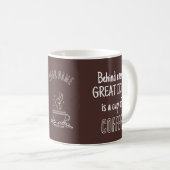 Kaffeepause – Tolle Ideen – Espresso-Braun Kaffeetasse (VorderseiteRechts)