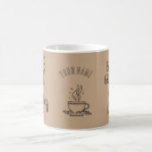 Kaffeepause – Tolle Ideen – Latte Beige Kaffeetasse (Mittel)