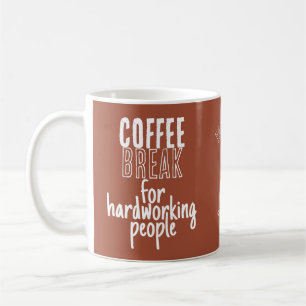 Kaffeepause – Tolle Ideen – Terrakotta Kaffeetasse