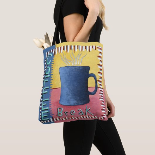 Kaffeepause Totbeutel Tasche (Von Nahem)