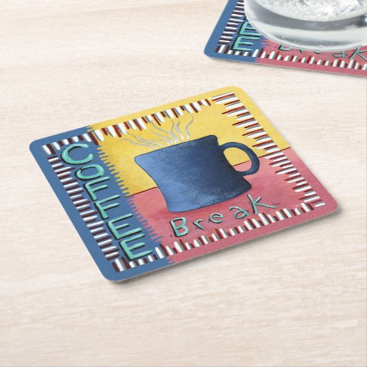 Kaffeepause Untersetzer (angewinkelt)