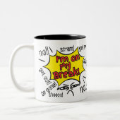 Kaffeepause Zweifarbige Tasse (Links)