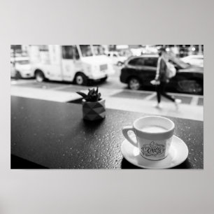 Kaffeepausen in NYC Poster