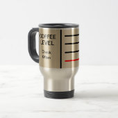 Kaffeepegel, Karo oft Reisebecher (Vorderseite Links)