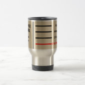 Kaffeepegel, Karo oft Reisebecher (Mittel)