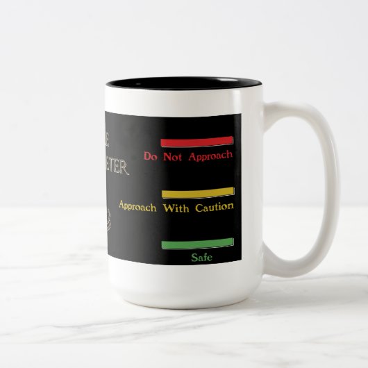 Kaffeepegel Meter Black Coffee Tasse (Rechts)