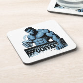 Kaffeepflanze Getränkeuntersetzer (Linke Seite)