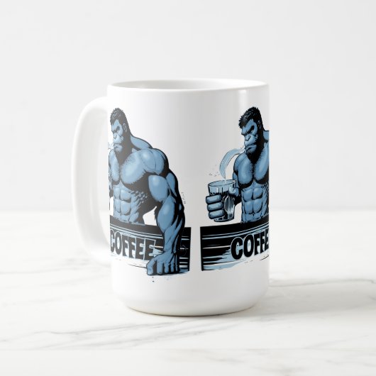 Kaffeepflanze Kaffeetasse (Vorderseite Links)