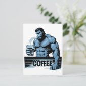 Kaffeepflanze Postkarte (Stehend Vorderseite)