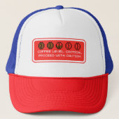 Kaffeepiegel: kritisch truckerkappe (Vorderseite)